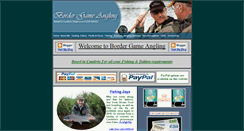 Desktop Screenshot of bordergameangling.co.uk